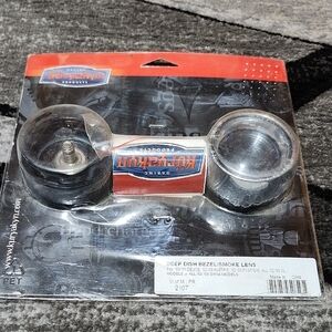 KURYAKYN DEEP DISH BEZEL/SMOKE LENS #2107 MOTORCYCLE